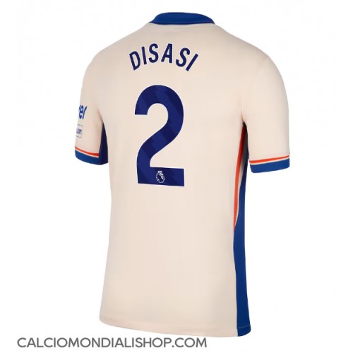 Maglie da calcio Chelsea Axel Disasi #2 Seconda Maglia 2024-25 Manica Corta